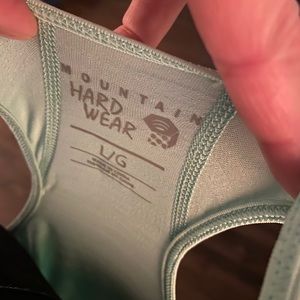 Mountain Hardwear light aqua tank size L